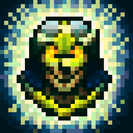 a streetfighter style character icon for a giant spider, pure black background