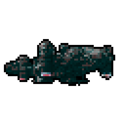 pixel art spaceship