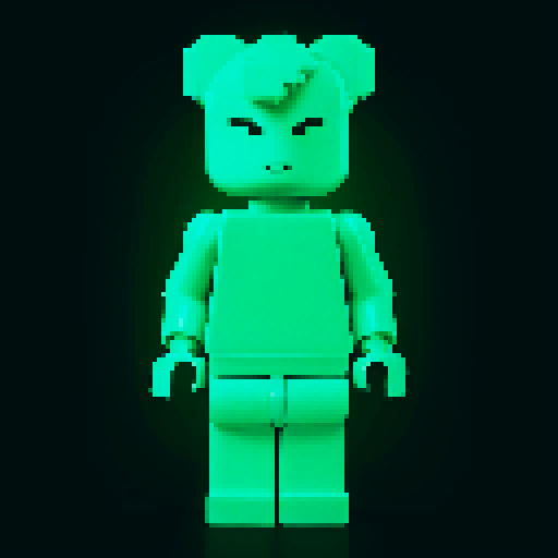 colorful pixel lego blocks arranged in a playful, vibrant composition, showcasing the intricate details and vibrant colors of pixel art in the sRGB color space