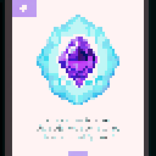 Keep the borders and size of the provided card the same dimension. Recreate the card to embody the gemstone amethyst to include colors. There must be a water element inspired wizard in the center of the card.