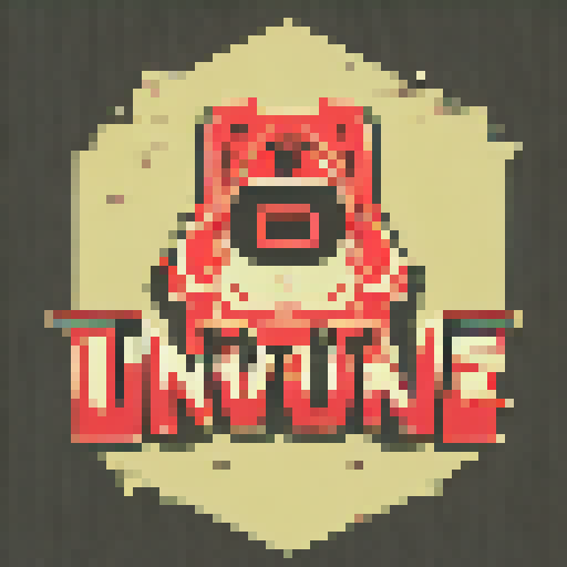 text universe is wise, logotype, full hd, vector, retro future, red and black