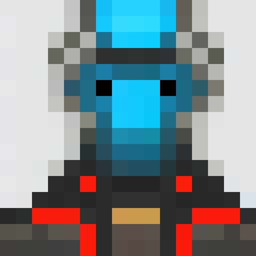 Two geese, pixelated feathers, game icon, 16x16, close-up, portrait, vibrant colors, expressive eyes