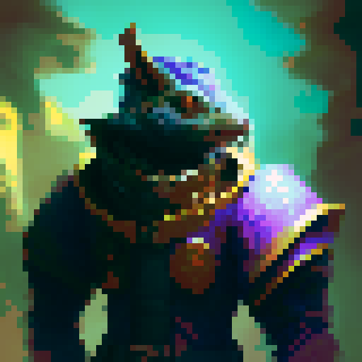 Logo for farming game called Pixels Guru