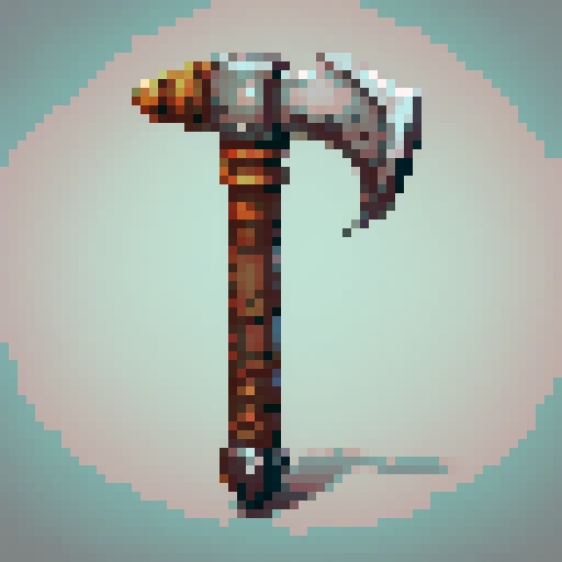 Icon of a pickaxe