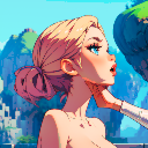 sexy naked woman giving blowjob