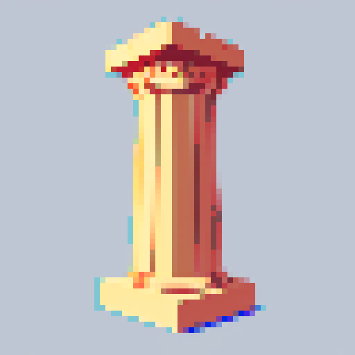 pillar of ancient Greek