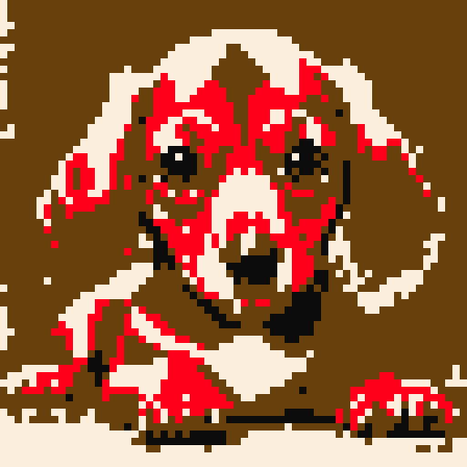 Dachshund dog, cute. 