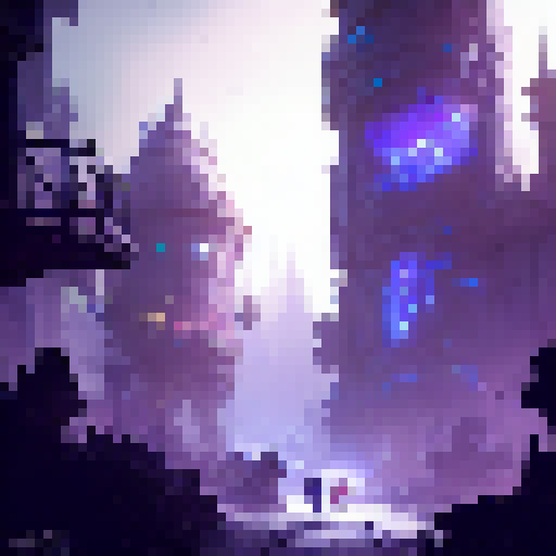 Ekko dashes through the twisted, medieval cityscape, his glowing wrist-mounted device leaving trails of blue light as he evades hordes of clockwork soldiers and dodges towering, gothic spires.