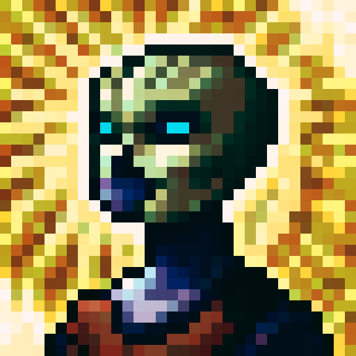 bold, fierce, and cute humanoid creature