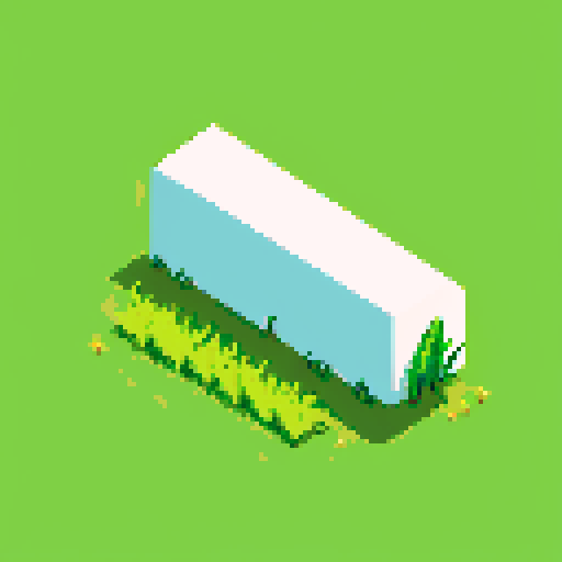 clear background with few blades of grass