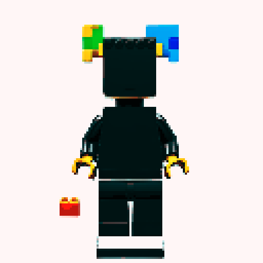 lego pixel, vibrant colors, blocky shapes, small plastic bricks, isometric perspective, retro video game, low resolution, 8-bit graphics, sharp edges, square grid, limited color palette, nostalgic feel, brick-built characters, iconic lego logo, digital recreation, detailed textures, crisp lines, simplified forms, nostalgic gaming vibes