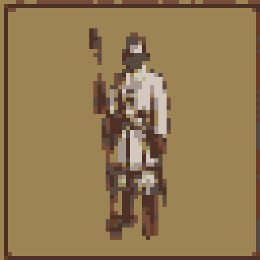 small fantasy icon of ratman archer for use in a fantasy wargame