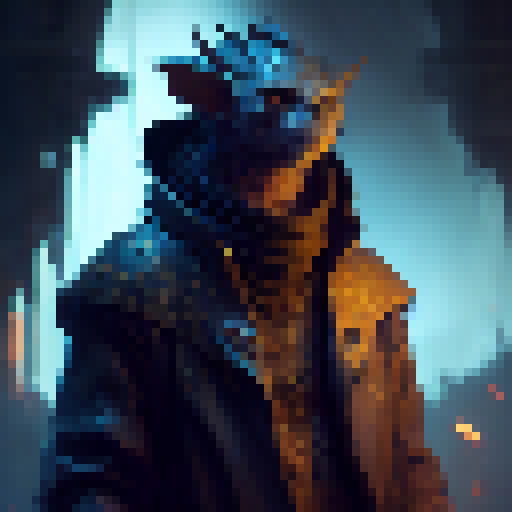 Dark, gothic, and mystical, a warlock summons a thunderstorm with his powerful magic.