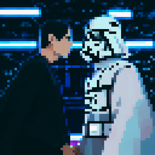 cz Binance as star wars rebel versus Gary gensler as Darth Vader