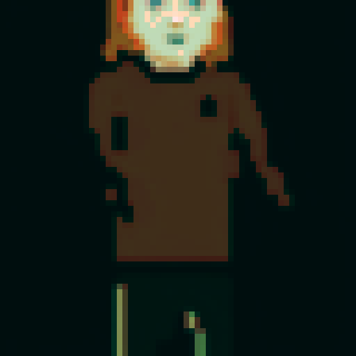 a mom with normal body parts and features