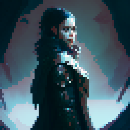 dark lord, medieval fantasy style, sinister aura, glowing eyes, blackened cloak, ornate cape, ancient mask, weapon at his back, looming presence, intense shadows, intricate details, epic scale