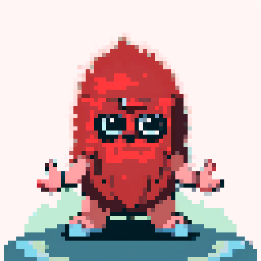 Furry, fuzzy creature called a gonk