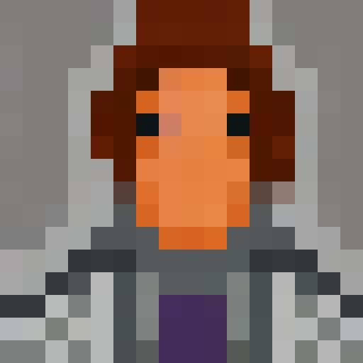 a basket of carrots, rendered in a 16 x 16 pixel portrait style