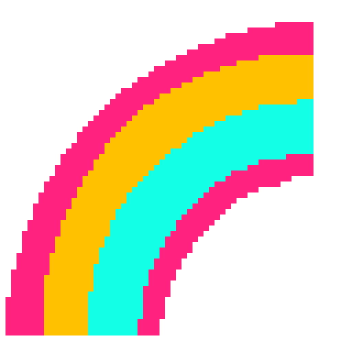 pixel art with a white background 