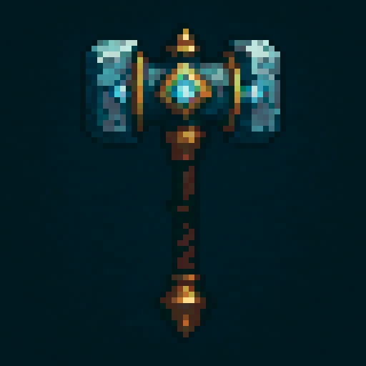 a fantasy hammer

