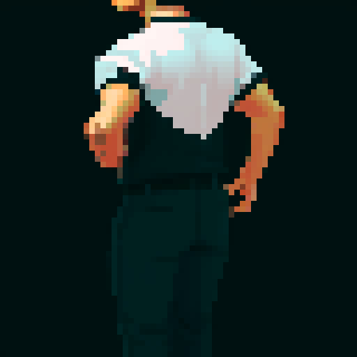 a hispanic man with black hair, balding, white shirt