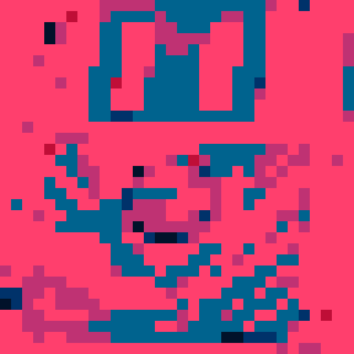 Make a pixel version of the image