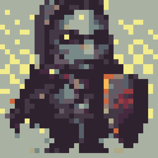 dark souls-like knight, brown-haired, no helmet, wielding a sword and shield, shield embossed with a golden "V", fantasy RPG