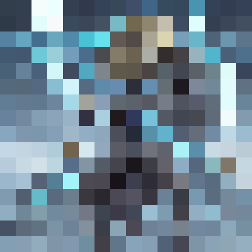 Here is the illustration of Thalrin Stormcaller, the powerful storm wizard from the CryptoWizards game. Thalrin is depicted with long, wild silver hair and piercing blue eyes that reflect his mastery over storm magic. He is adorned in a blue and white robe with lightning bolt motifs, holding a staff that constantly emits sparks, topped with a lightning bolt. The background shows a stormy sky with dark clouds and flashes of lightning, emphasizing his control over the elements. Thalrin's confident