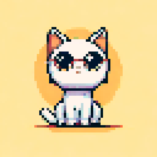 Sad, cool, bespectacled character in sRGB, pixel art style, against a background of a vast, melancholic landscape