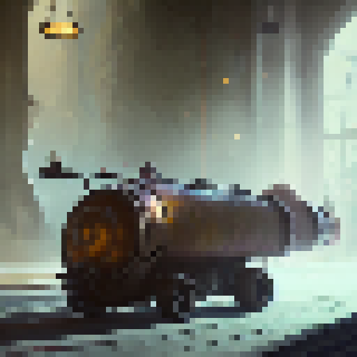 Flaming roller skate speeds through a mystical bakery, surrounded by enchanted pastries and towering bread loaves in a fantastical RPG world, captured in stunning concept art.