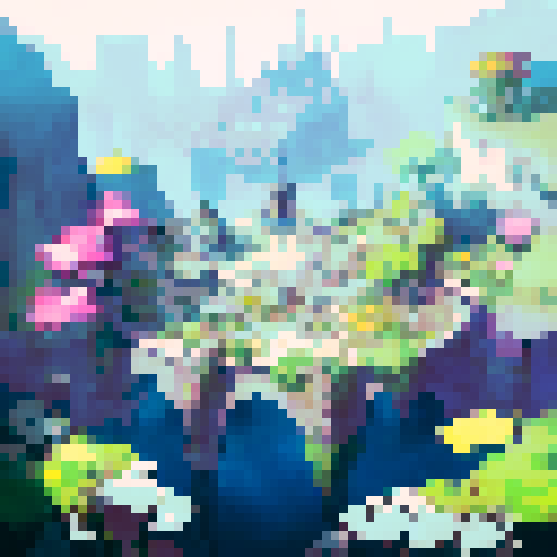 The optimistic future in the background to the right with bright colors and technology, with decaying factories in the foreground to the left with a person on the left side staring off at the future, with the bad of their head to the audience.