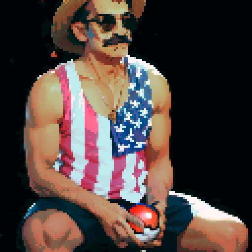 hispanic male holding Pokéball -moustache -mustache