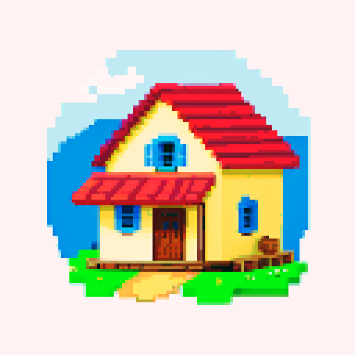 Country side Puerto Rican house in the mountains with a small white electric generating windmill near by and banana plantation