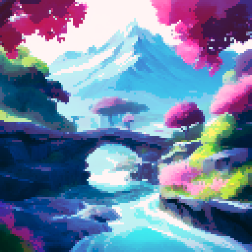 Penguin traveling in nature 