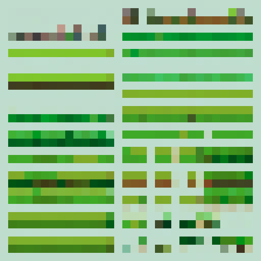 generate 9 tiles that can be combined together to create a map, make them grass
