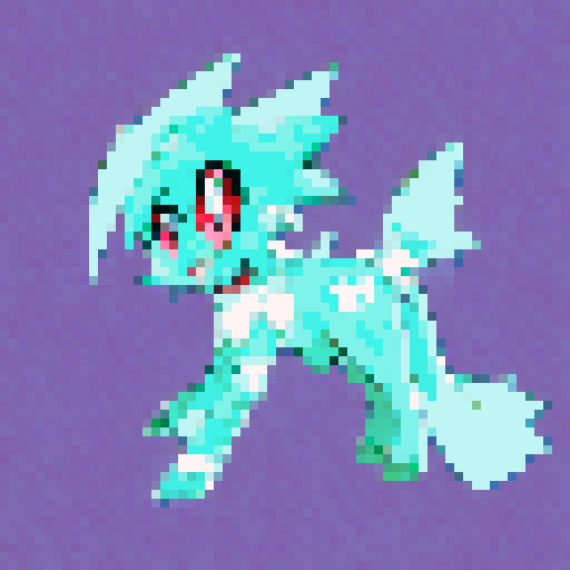 A stylized anime font with a unique design.