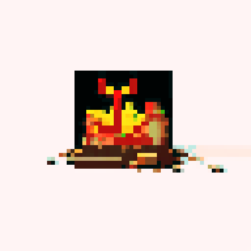 On fire, Destroyed, Chipped, Broken Wood,
Crashed