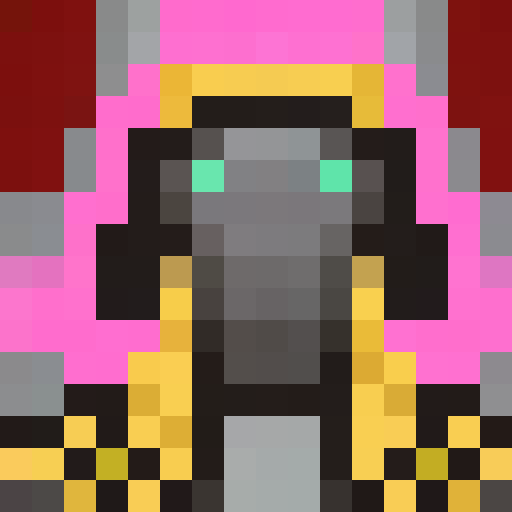 skull, rendered in a 16x16 pixel portrait style