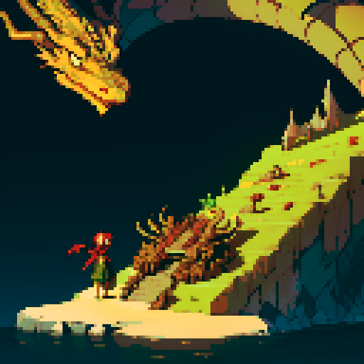 dragon, hoard of gold, cavern, dragon laying on pile of gold, dragon lounging