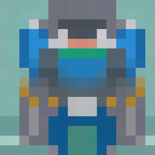 female warrior, vibrant green hair with braids, large sword, fantasy RPG, character sprite