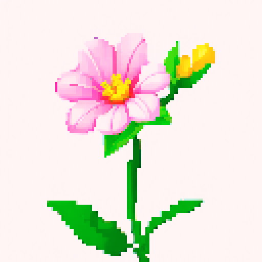 clear background with a single flower
