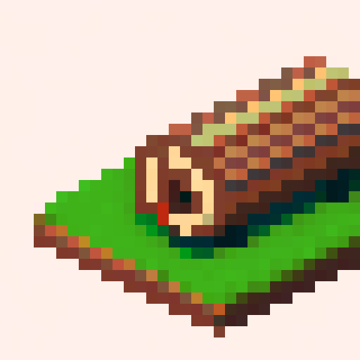 brown wood log laying on the ground