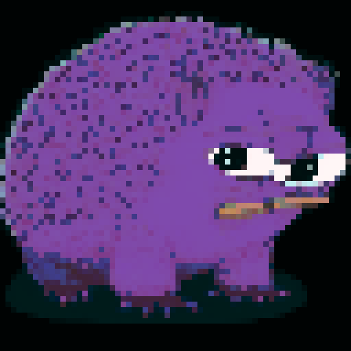 Hedgehog with Pepe face