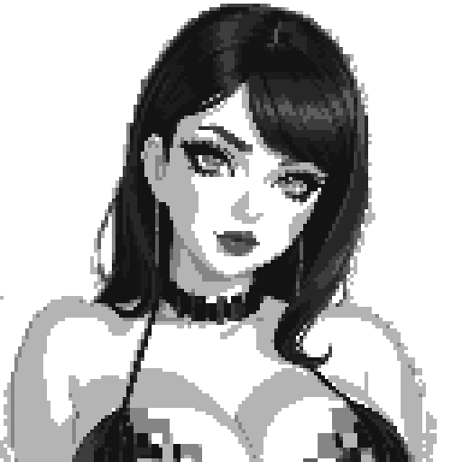 curvy, cute, goth girl,  black hair, purple eyeshadow, red lipstick. wearing bikini. glamour shot.