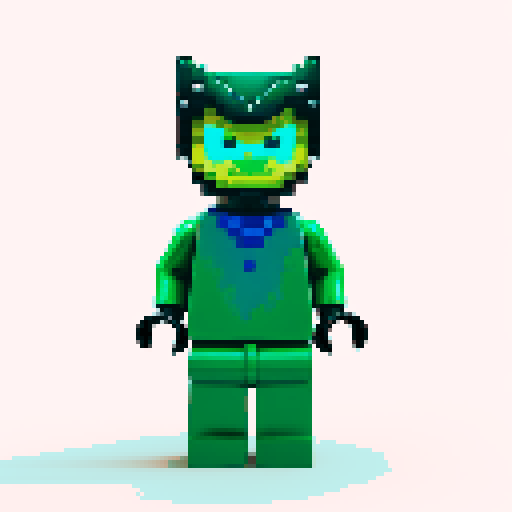 wolverine lego pixel