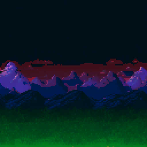 Add more redish and hellish clouds with blood on the trees and mountains
