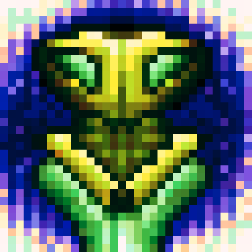 Dinosaur with tropical background landscape 