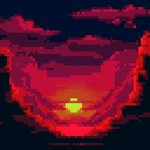 Sand dunes during sunset