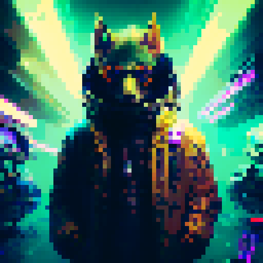 Retro-futuristic, neon-lit, cyberpunk, with glitch art effects and a touch of steampunk, depict a bespectacled, hoodie-wearing nerd typing furiously on a glowing keyboard amidst a backdrop of circuit boards, holographic screens, and flickering neon lights.