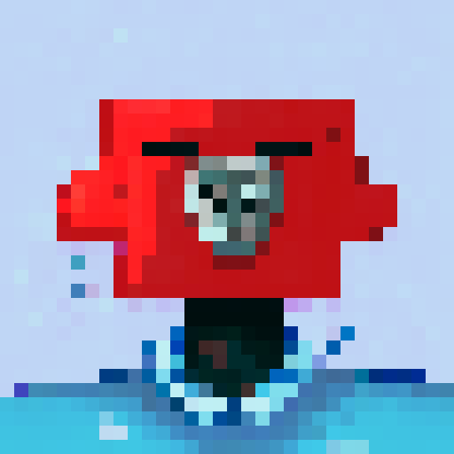 phone guy annoyed, 32x32 pixel art, portrait, furrowed brows